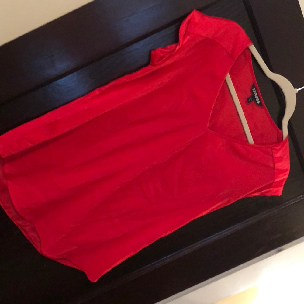 Red Express blouse